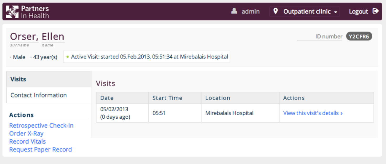 Refined interface after user feedback