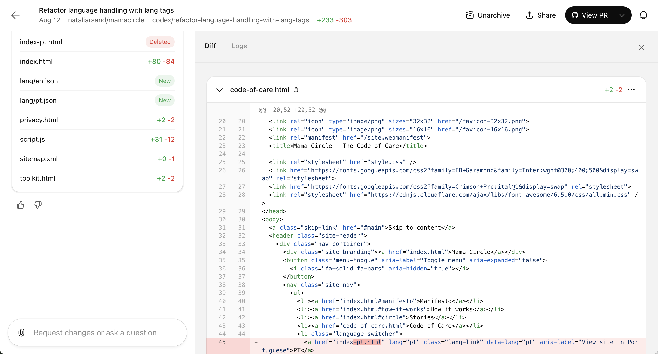 AI coding collaboration showing assistance with content and coding